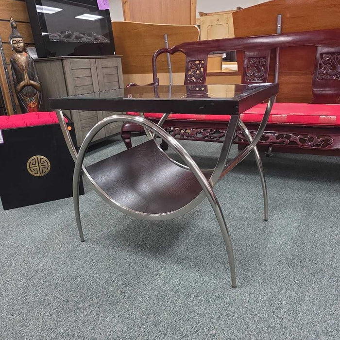 GLASS END TABLE SK