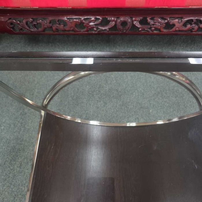 GLASS END TABLE SK