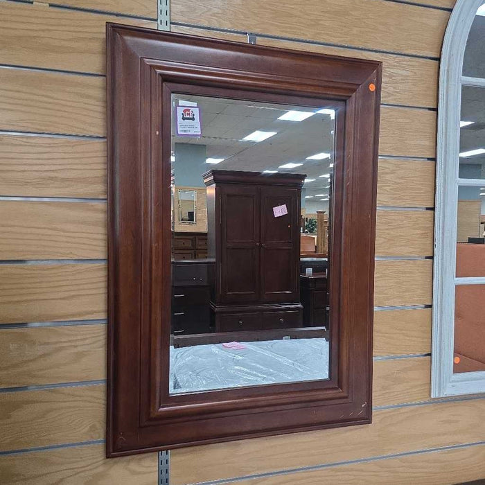 WOOD FRAMED MIRROR SK