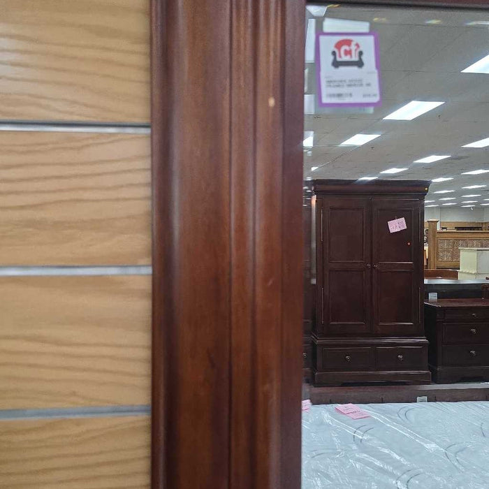 WOOD FRAMED MIRROR SK