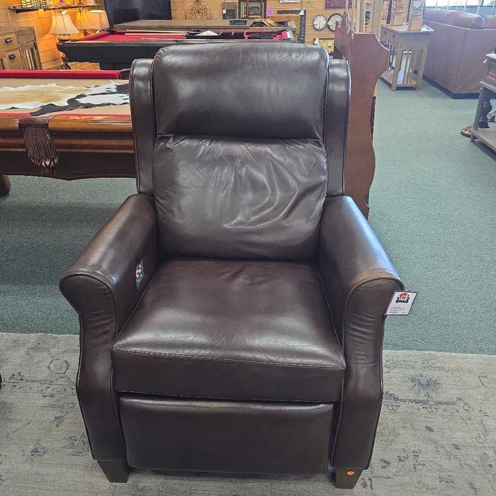LEATHER POWER RECLINER ALK