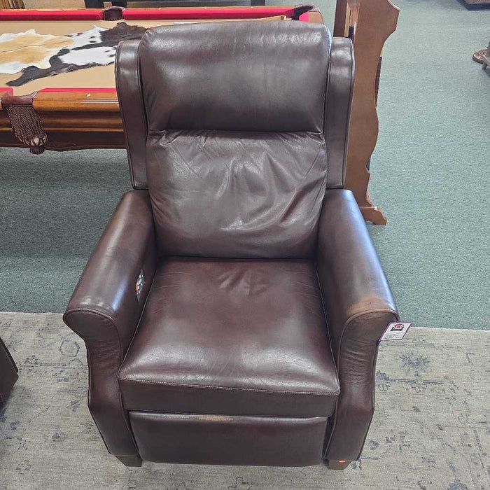 LEATHER POWER RECLINER ALK