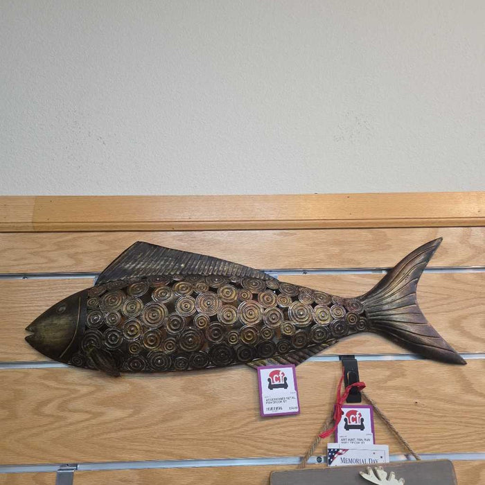 METAL FISH DECOR BT