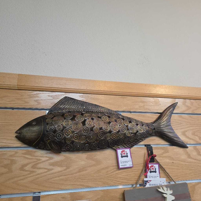 METAL FISH DECOR BT
