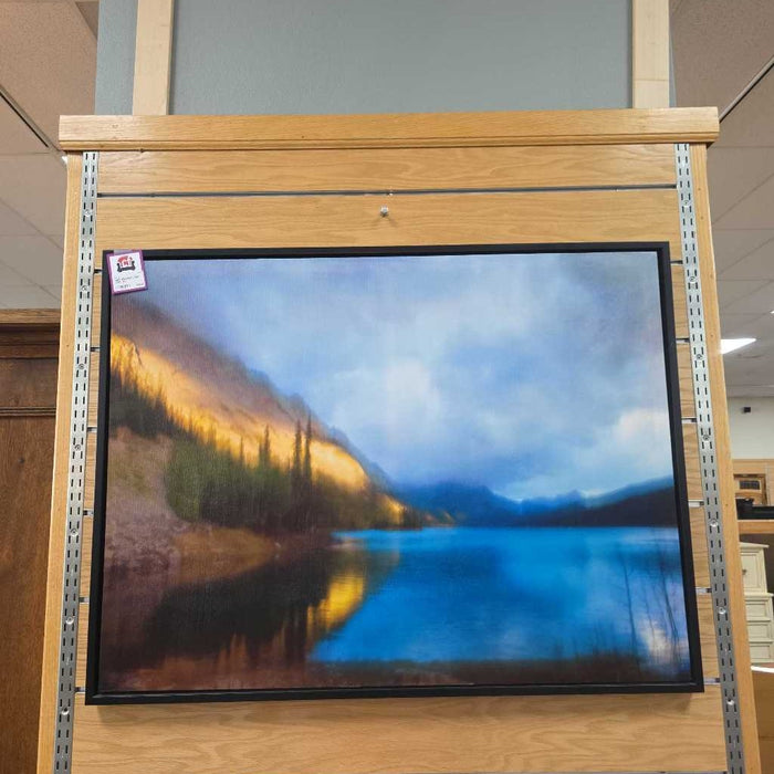 FRAMED LAKE ART AT