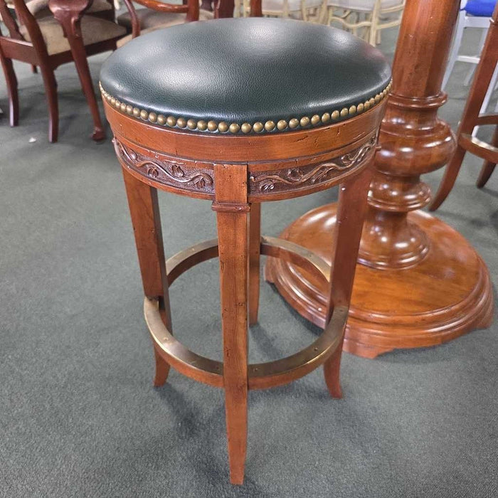 STICKLEY PUB TABLE WITH 2 STOOLS BBMH