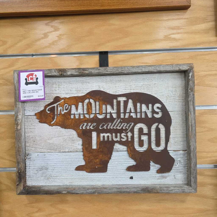 THE MOUNTAINS ARE CALLING BA