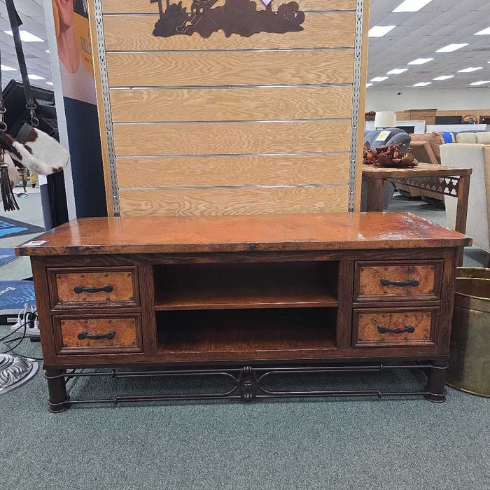 COPPER TOP TV STAND MIH