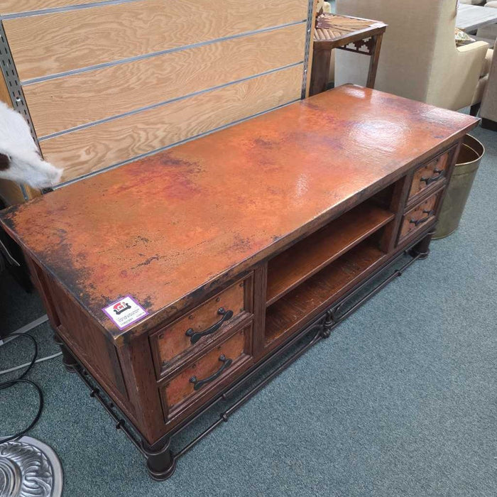 COPPER TOP TV STAND MIH
