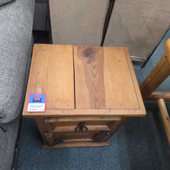 RUSTIC ACCENT CABINET KL