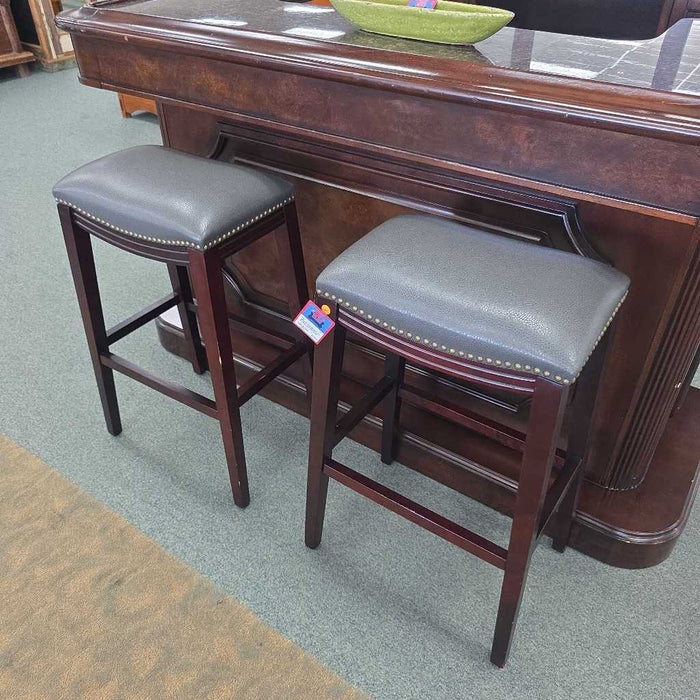 SET OF 2 PIER1 STOOLS MI