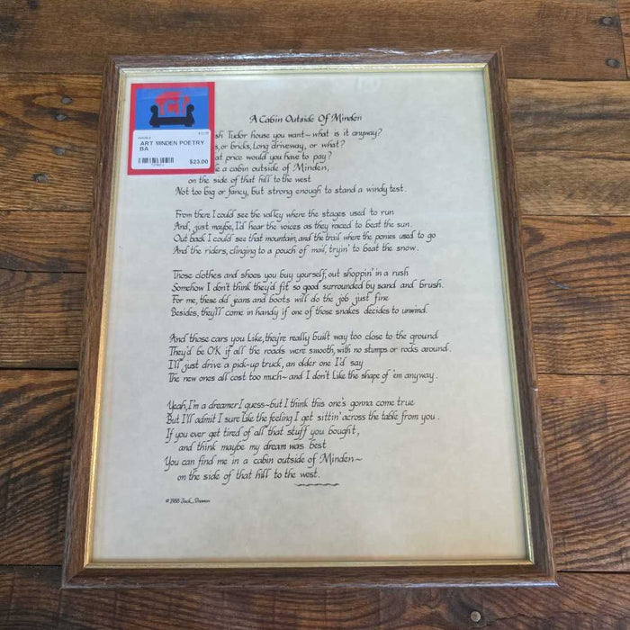 MINDEN POETRY