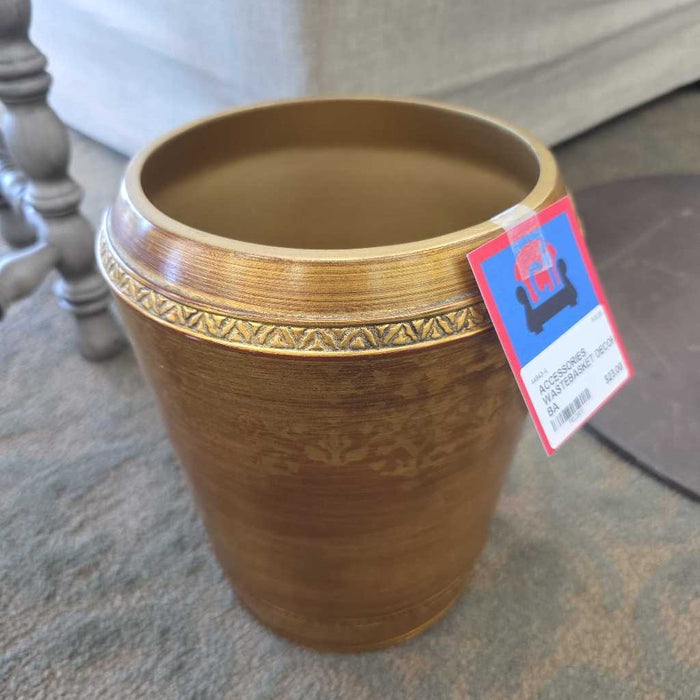 WASTEBASKET DECOR BA