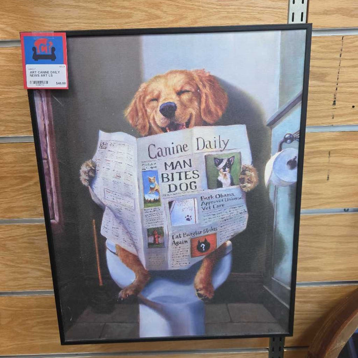 CANINE DAILY NEWS ART