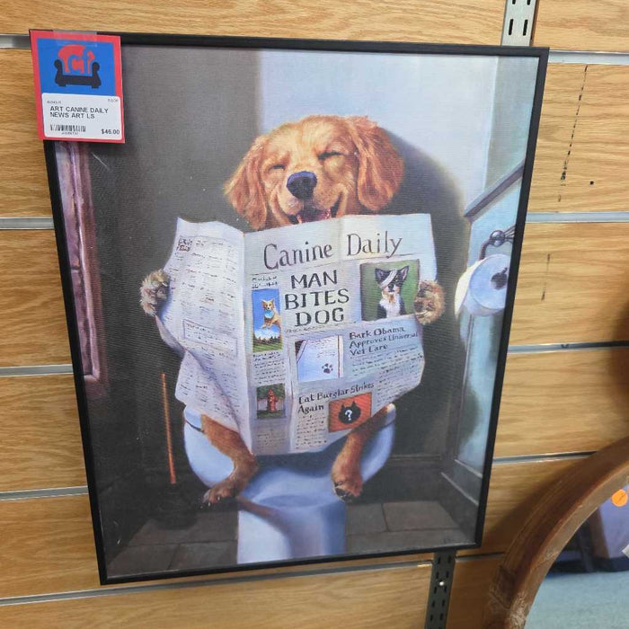 CANINE DAILY NEWS ART