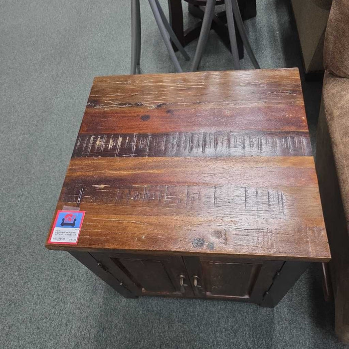 RUSTIC ACCENT CABINET TB