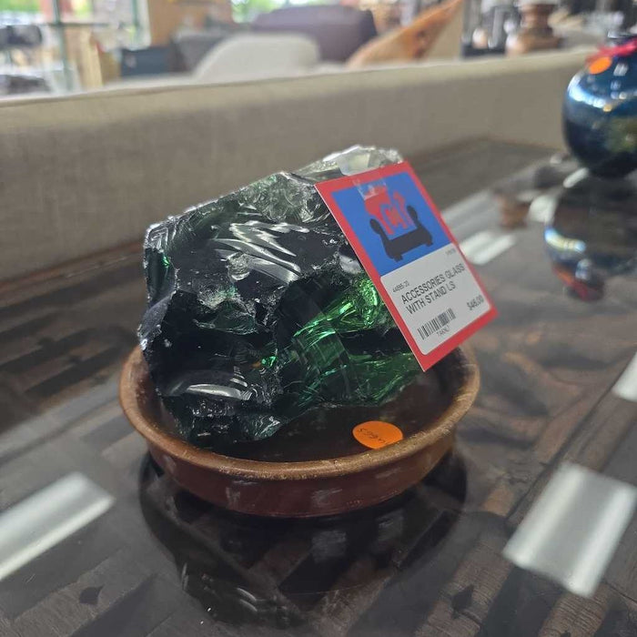 GLASS WITH STAND LS