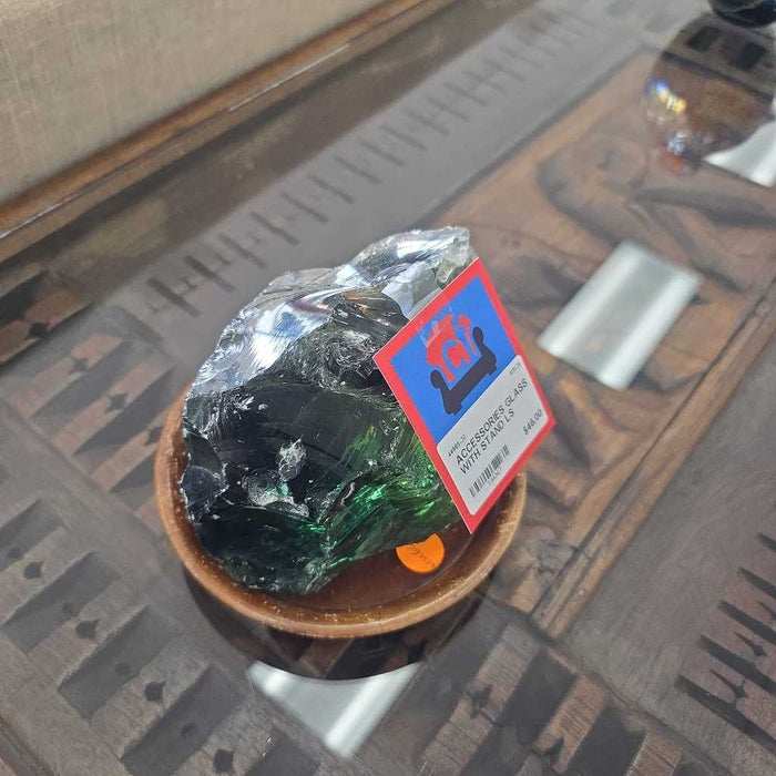 GLASS WITH STAND LS