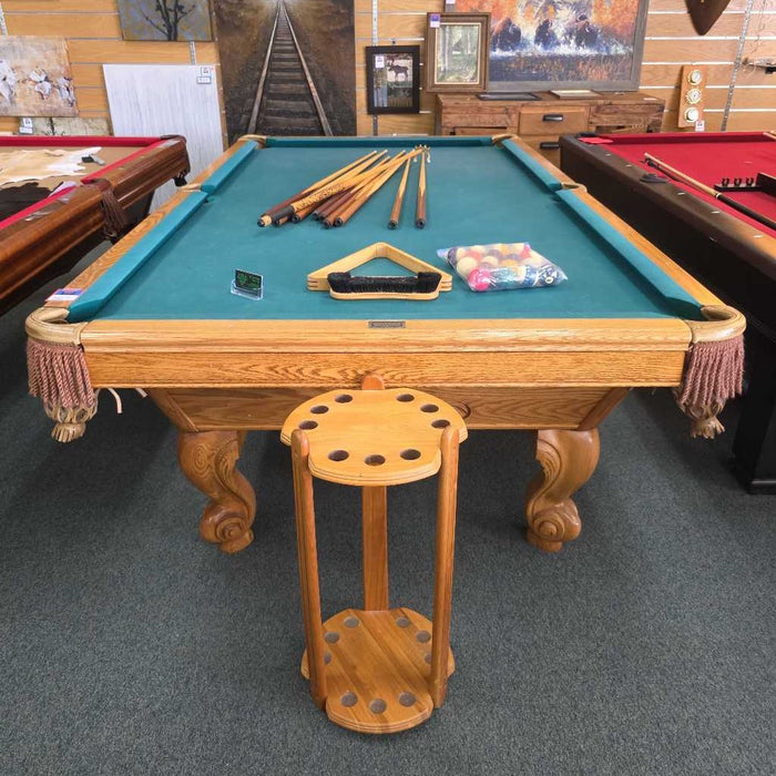 BRUNSWICK POOL TABLE + ACCESSORIES SKH