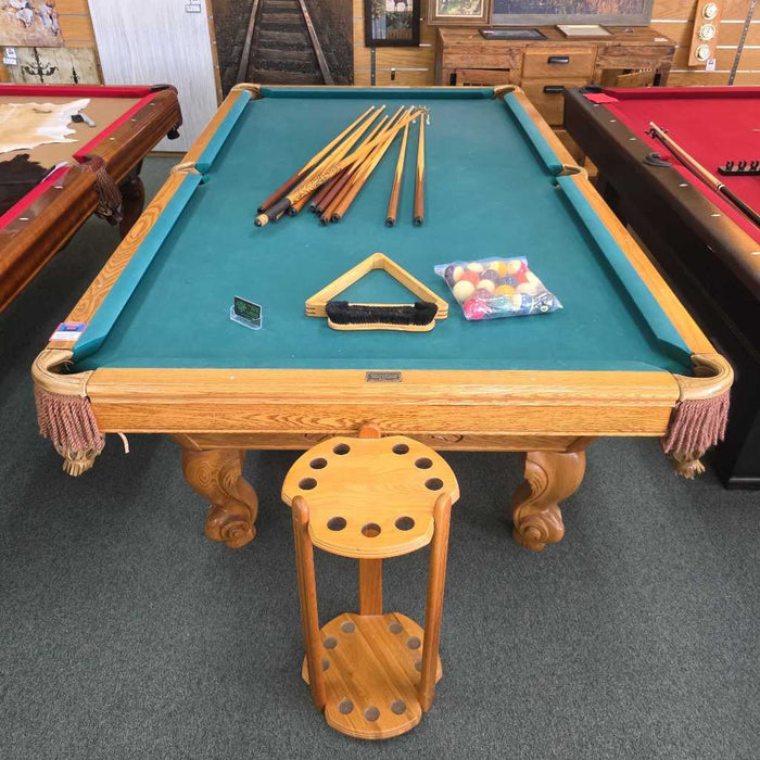 BRUNSWICK POOL TABLE + ACCESSORIES SKH