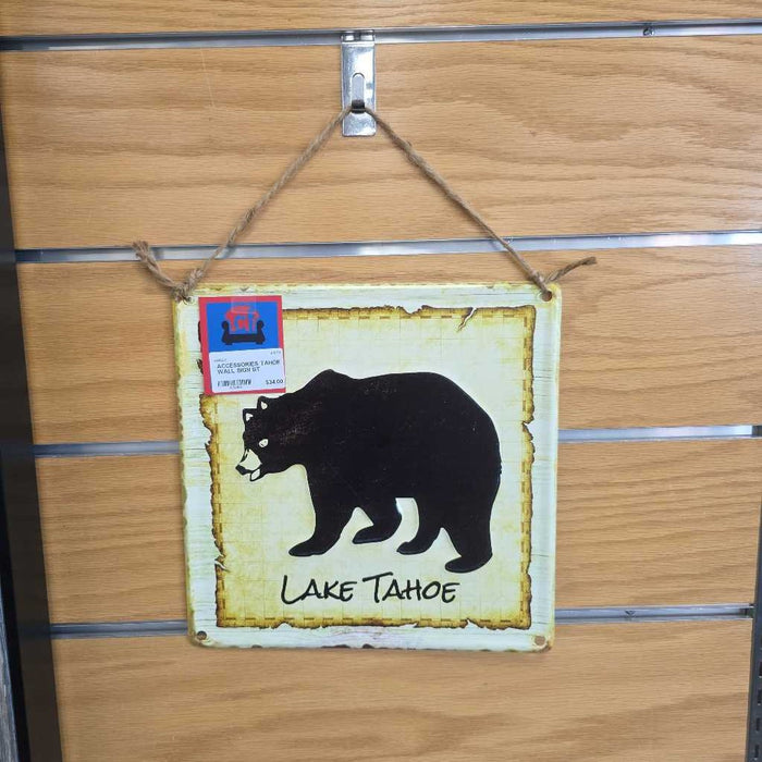 TAHOE WALL SIGN BT
