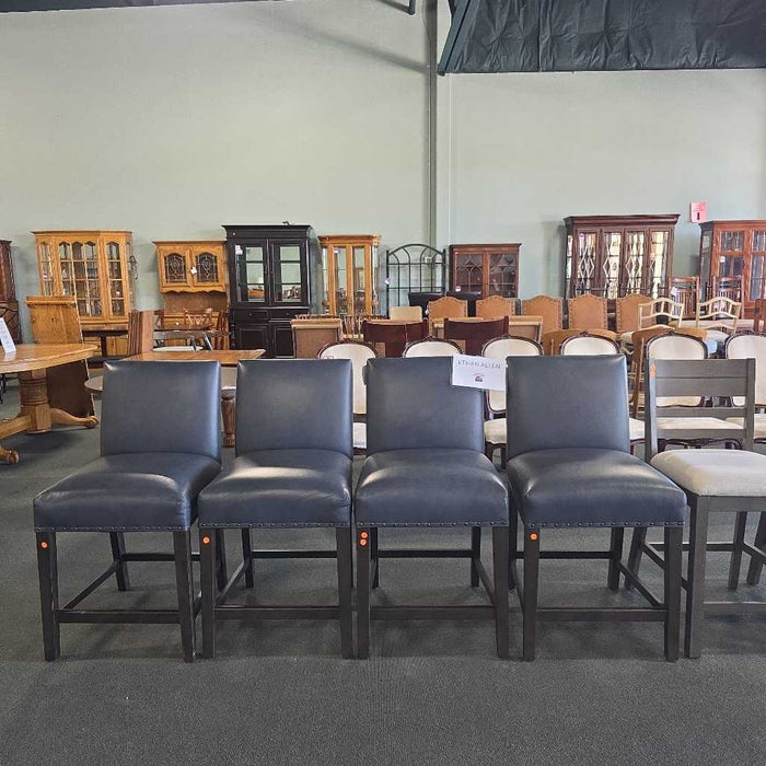 SET OF 4 ETHAN ALLEN THOMAS STOOLS BBTS