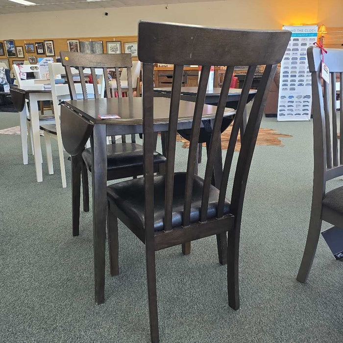 DROP LEAF TABLE 2 CHAIRS BHC