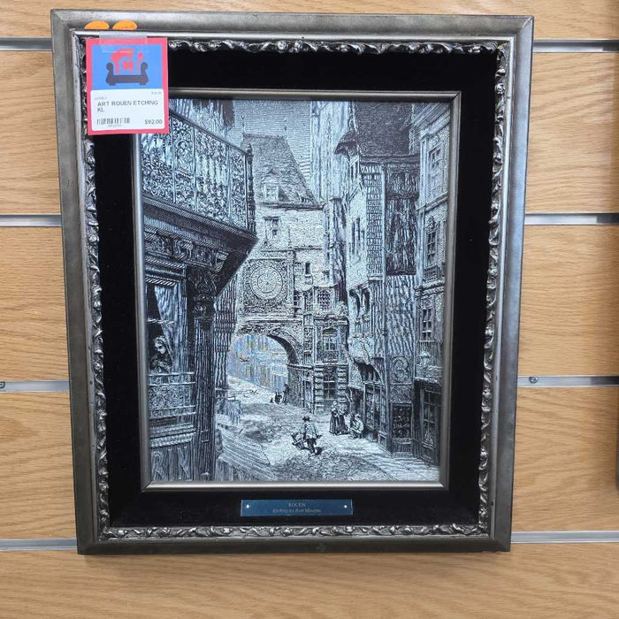 ROUEN ETCHING KL