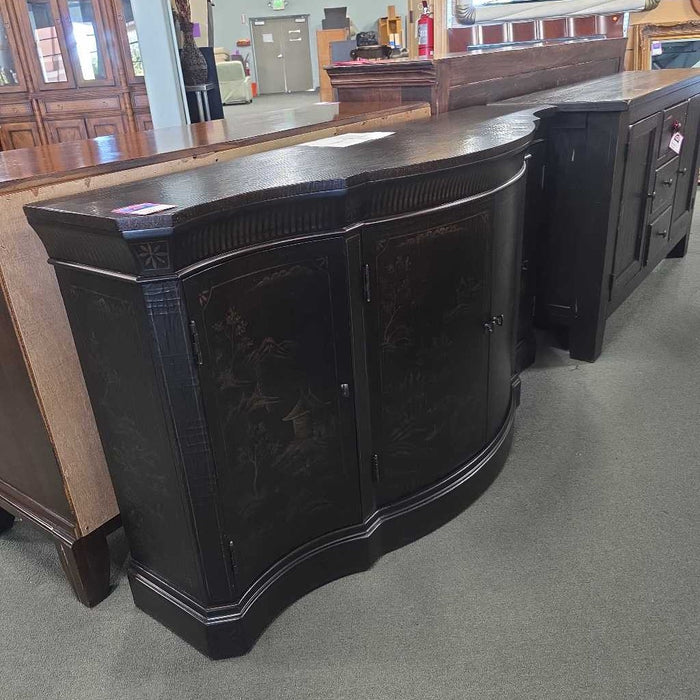 ETHAN ALLEN SERPENTINE CONSOLE KLH