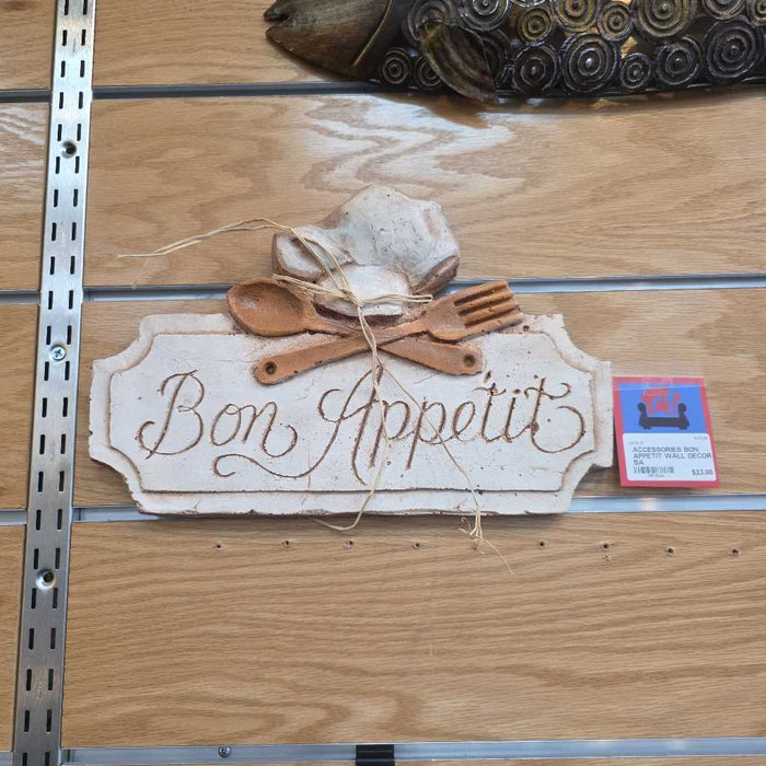 BON APPETIT WALL DECOR BA
