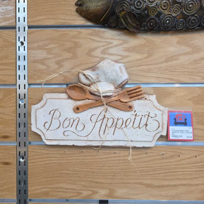 BON APPETIT WALL DECOR BA