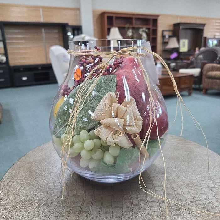 VASE WITH FRUIT DECOR BT