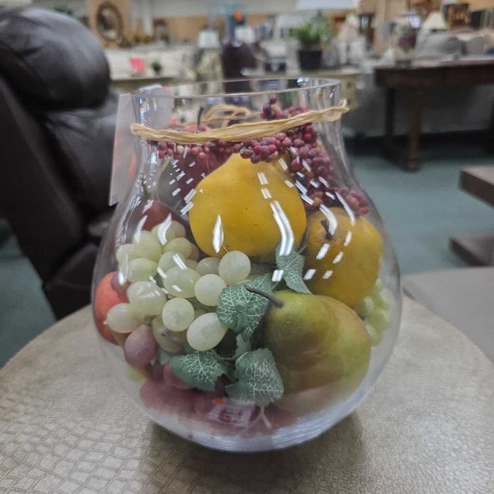 VASE WITH FRUIT DECOR BT