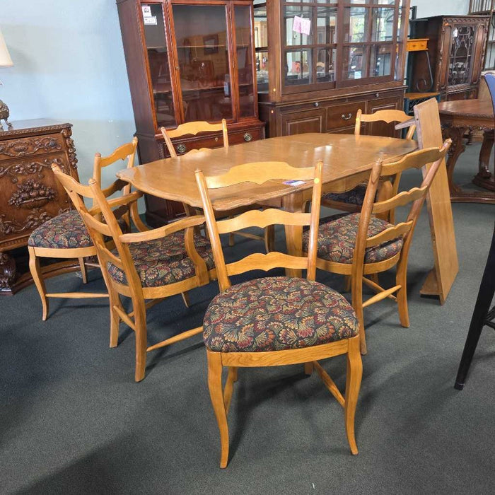 DROP LEAF TABLE 1 LEAF 6 CHAIRS LSH