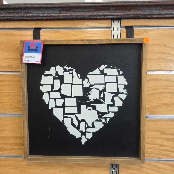 HEART OF STATES ART