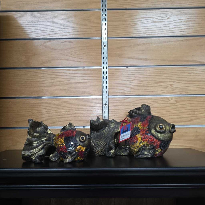 SET OF 2 FISH DECOR BT