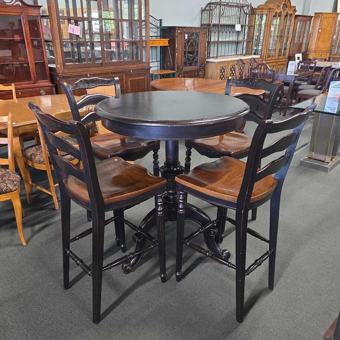 PUB TABLE WITH 4 STOOLS LSH