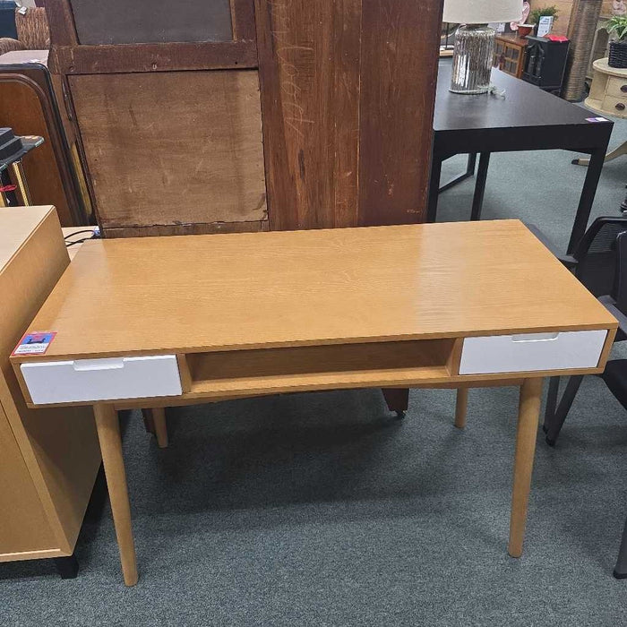 DESK WITH 2 WHITE DRAWERS BAH