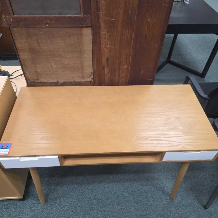 DESK WITH 2 WHITE DRAWERS BAH