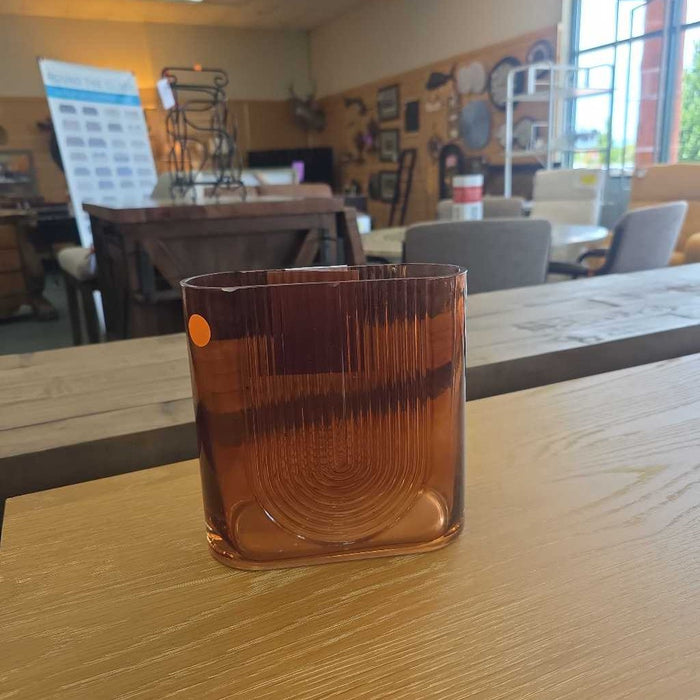 MID CENTURY GLASS VASE S