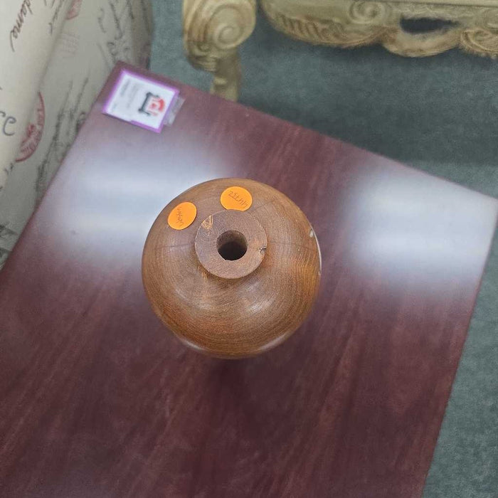 WOOD VASE LS