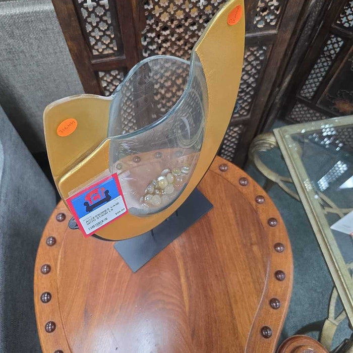 VASE WITH STAND LS