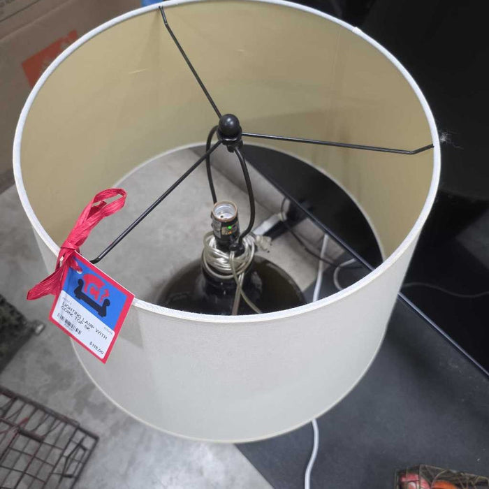 LAMP WITH CORK TOP SK