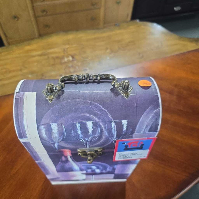 DOUBLE WINE BOX DECOR BA