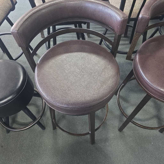 SET OF 3 STOOLS BKS