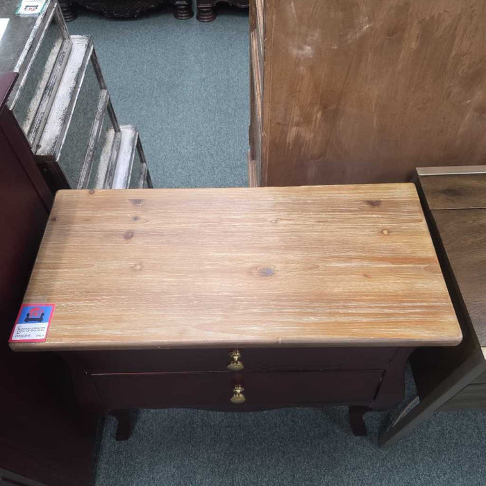 2 DRAWER CHEST OF DRAWERS SK