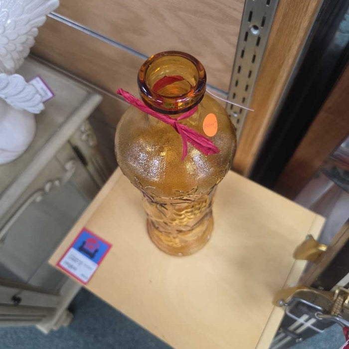 YELLOW BOTTLE VASE BA