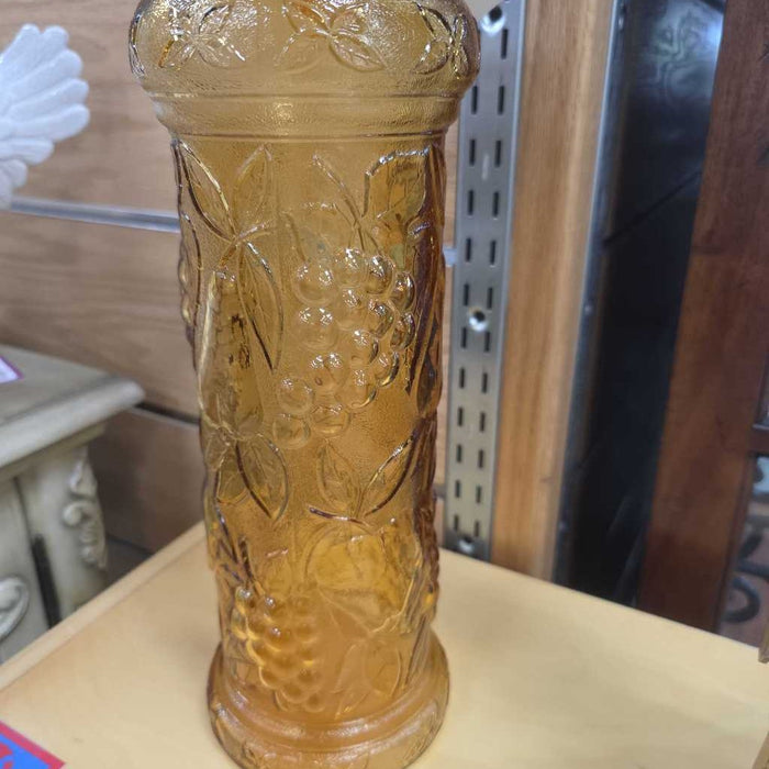 YELLOW BOTTLE VASE BA