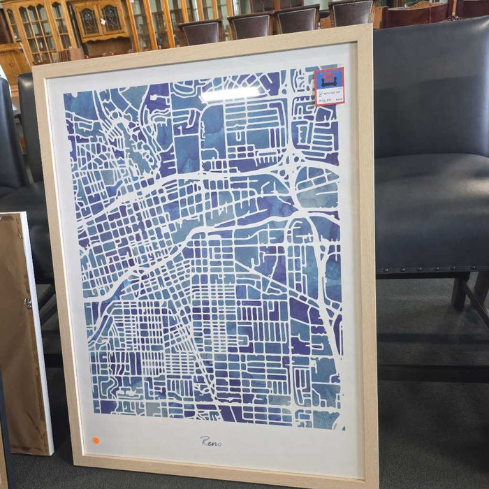 RENO MAP ART BT
