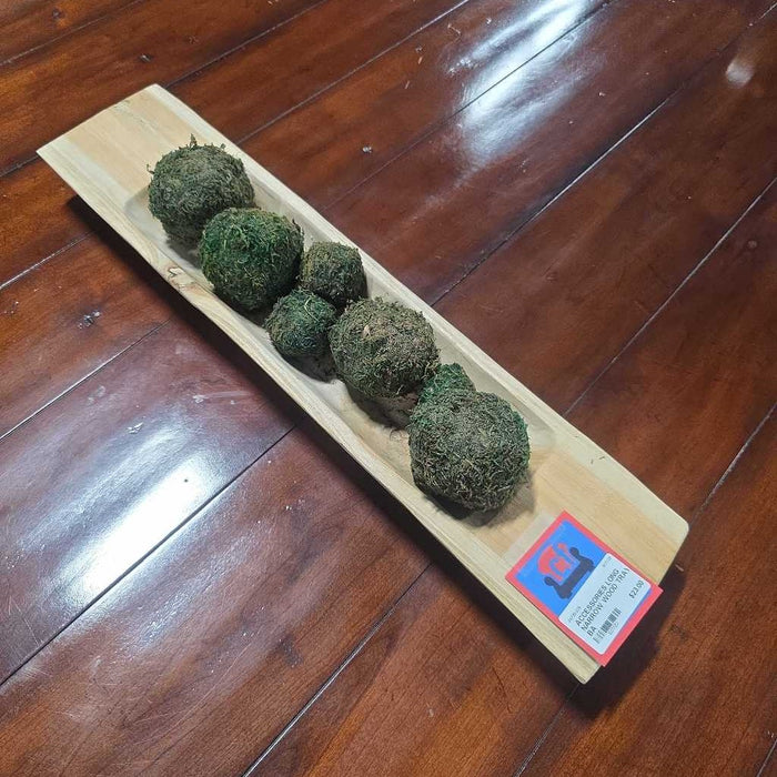 LONG NARROW WOOD TRAY BA